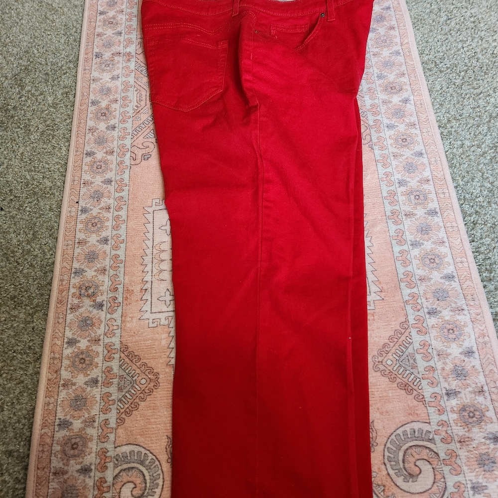 Style &Co Red Jeans - Picture 2 of 7